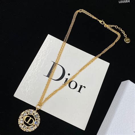 dior necklace that says dior fake|how to identify dior jewelry.